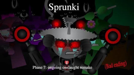 Sprunki Phase 7 Ongoing Onslaught Remake (Bad Ending)