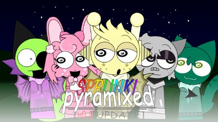 Sprunki Pyramixed - Night time! 0.9