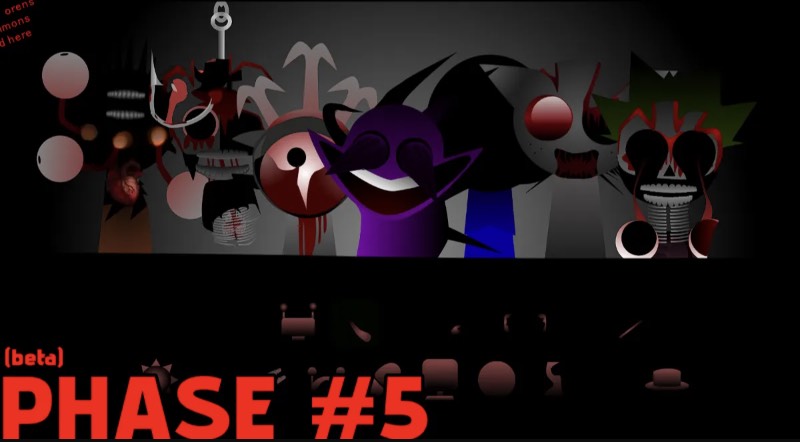 Yubin Niiku Redesigned Sprunki Phase 5 Reskin!!